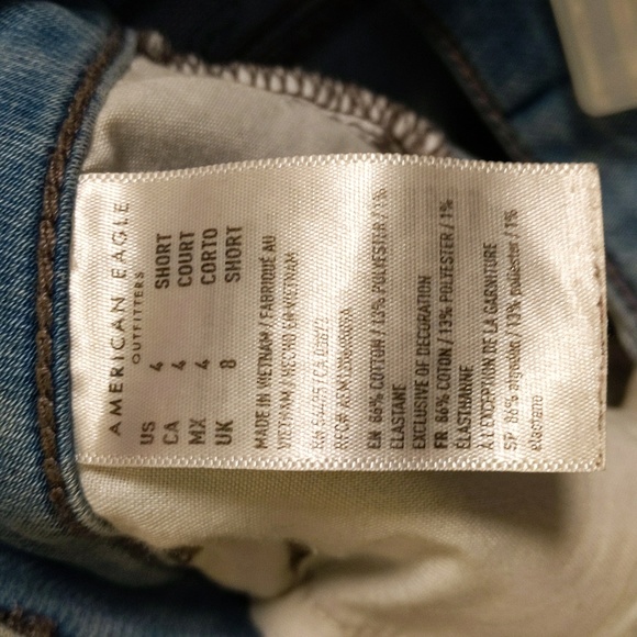 American Eagle Women's Super Stretch Size US 4 Jeggings - Picture 5 of 9